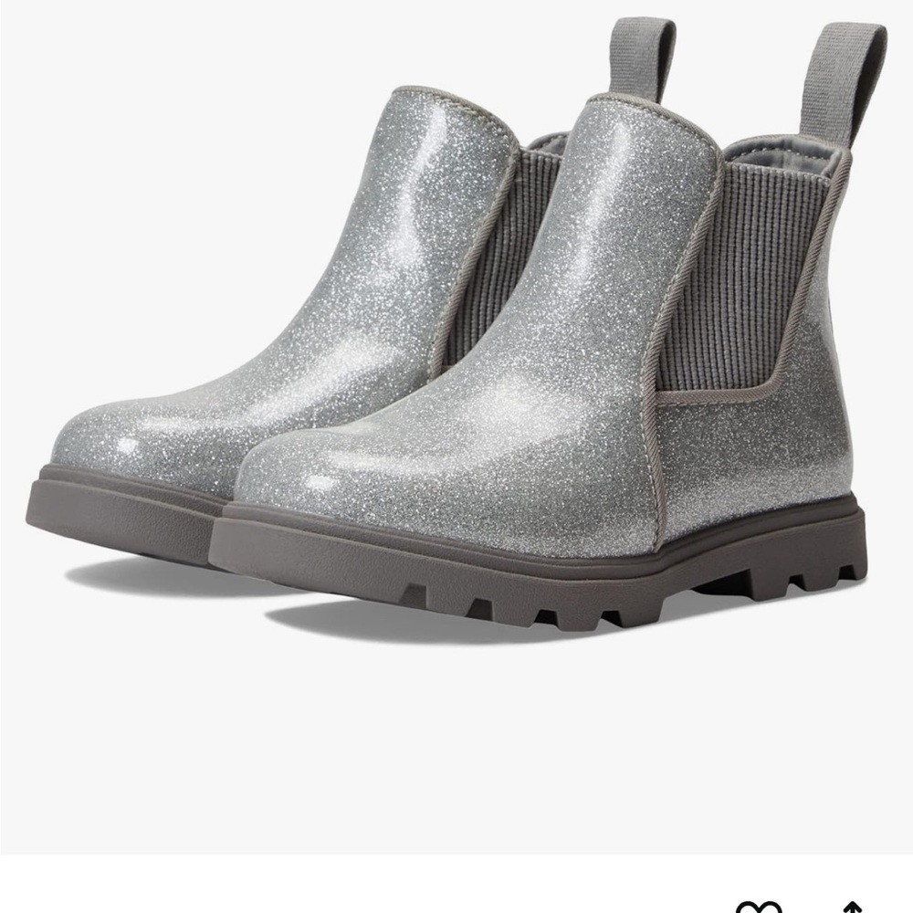 Native Kensington glitter boots, toddler girls sz 9! Great condition!